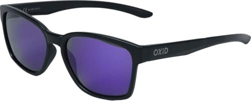 OXID 2051 Unisex Sonnenbrille schwarz/lila Polycarbonat Casual Wear, Festival