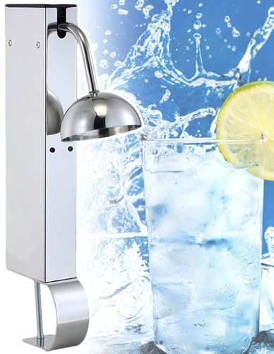 vnmudzeo Instant CO2 Beer Glass Froster,6 Seconds/Cup,Commercial Ice Cup Glass Cooling Machine,Stainless Steel