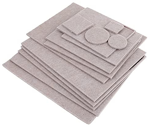 Lurrose 98stücke Möbelschutzpolster Aus Robustem Material Für Bodenschutz Hartholz Linoleum Keramikfliesen Und Geeignet Als Gleiter Für Tische Stühle Sofas Und Elektrogeräte Polster