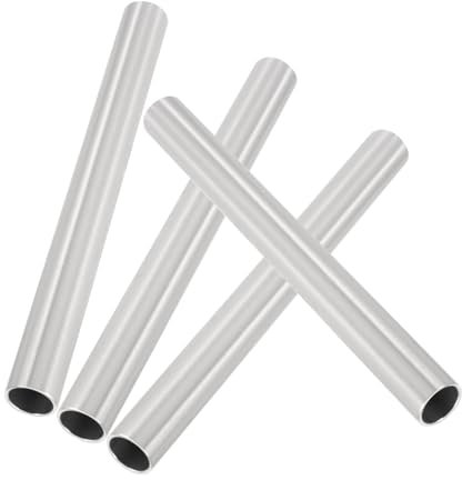 Toddmomy 4Stücke Zeltreparaturrohre Aluminiumlegierung Zeltstangen Fixierrohre für Einfache Reparatur und Verlängerung von Zeltgestängen Kompatibel