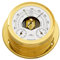 Fischer 1600BTH-45 – maritime Wetterstation – 165 mm Barometer, weißes Ziffernblatt, Messing-Gehäuse - Made in Germany