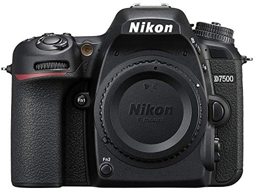 Nikon D7500 20,9 MP DX-Format 4K Ultra HD Digital SLR Kamera (nur Körper) mit 64 GB Deluxe Bundle (zertifiziert generalüberholt), Nikon D7500 Camera Body
