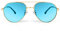 PRiSMA Sonnen-Brille FLORENZ - Sunblocker-Brille - SunProtect Blau - INTUITION