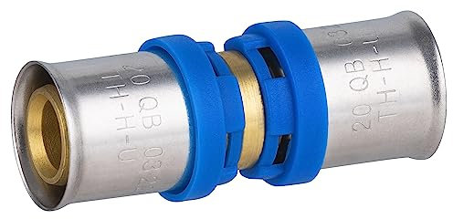 Raccord Multicouche à Sertir Multi profils Jonction Egale Ø20 NOYON & THIEBAULT