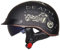 TKTTBD retrò Portatile Jet Casco Scodella,Adulto Moto Casco Bicicletta Cruiser Chopper Pilota Ciclomotore Harley Casco Aperto A Sgancio Rapido,omologato DOT/ECE