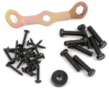 Sportime Schrauben Set Galant | Langlebig für Billardtisch Galant | 1 Set | Silber | Ersatzteile Zubehör Montage robust