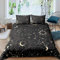 Homemissing Sun and Moon Duvet Cover Boho Exotic Bedding Set Galaxy Astrology Comforter Cover for Boys Girls Teens Cute Zodiac Signs Bedding & Linen Double Pillowcase 50x75cm