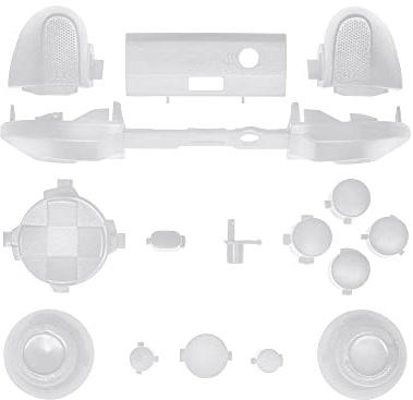 Yiootop Ensemble de boutons de rechange entièrement mats pour Xbox Series X/S, pièces de réparation LB RB LT RT pare-chocs déclencheurs D-pad ABXY Start Back Sync Share Keys pour manette Xbox Series X