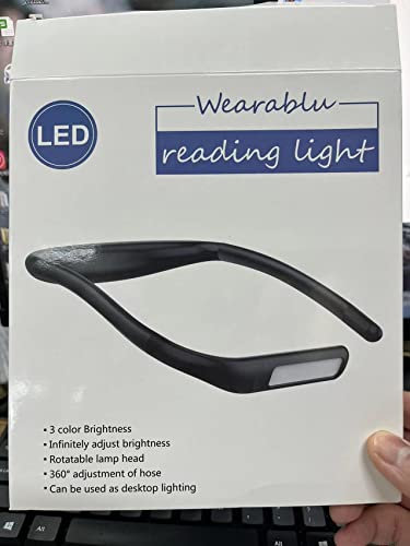 Opard LED Leselampe Buch LED Buchlampe Dimmbar Tragbar für Kindle Handwerker Leser Studenten Wartungsarbeiter