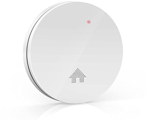 Rauchmelder, 10 Jahre Batterie Feuermelder mit Photoelektrischem Sensor, Test und Stummschalttaste, Nach EN 14604 Zertifizierte Rauchmelder für Zuhause GS546-1 Stück