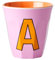 Medium Melamin Becher - Rosa