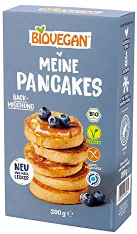 Biovegan Backmischung, Meine Pancakes, 200g (2400)