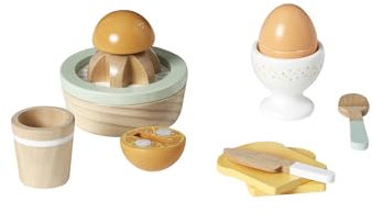 VERTBAUDET Kinder Spiel-Frühstück aus Holz FSC® Natur