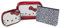 Hello Kitty Kosmetikkoffer-Set – Mädchen, Jungen, Teenager, Erwachsene – Offiziell lizenziertes Hello Kitty Reise-Kosmetikkoffer, 3-teiliges Set, Rot/Ausflug, einfarbig (Getaway Solids)