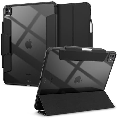 Spigen Ultra Hybrid Pro Case Compatible with iPad Pro 13 inch M4 (2024) 7th Generation - Black