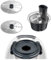 domiyomi Thermomixer Tagliaverdure Blender Accessori Pelapatate per Bimby T M5 T M6 Acciaio Inox Multifunzionale A+B Cutter