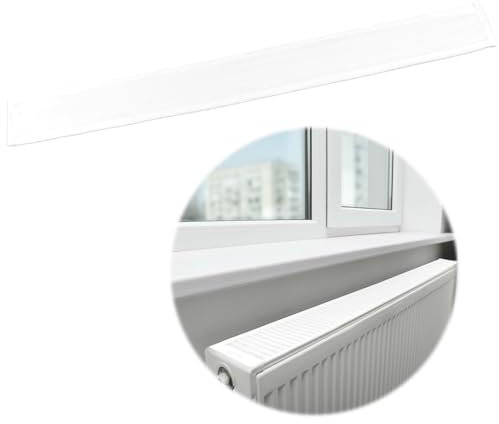 MOKIDO Heizkörper-Staubschutz, Heizung Abdeckung, Heizkörper Abdeckung, Heizungsabdeckung, Dekorativer Staubschutz, Heizkörperabdeckung zum Blockieren von Staub und Schmutz (100CM)