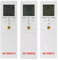 3pcs AR-REM1U AR-REM5E AR-REB1E Télécommande de Remplacement for climatiseur General Compatible avec AR-REM6E AR-REM7E(AR-REB1E)