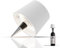 MU LIN lampada bottiglia ricaricabile,lampada da tavolo senza fili,Controllo Touch da 3 Modalita Temperatura di Colore, Dimmerabile,lampada ricaricabile da tavolo,Bianco