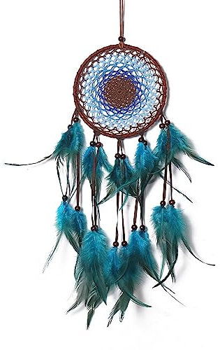 Traumfänger, böser Blick, Wandschmuck, Feder-Traumfänger, für Zuhause, Schlafzimmer, Fenster, Bauernhof, Heimdekoration