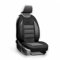 XTRM-CAR Sitzbezüge GT Ergonomic passt für VW T4 Transporter IV - Autositzbezüge - 1 STK - GT SCHWARZ