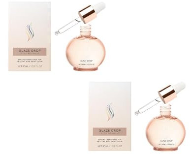 Haaröl, Nährend Und Glättend Für Sprödes Haar Schnell Einziehend Und Nicht Fettend Reduziert Spliss Und Schuppen Mit Beruhigendem Duft Für Kopfhautgesundheit 45ml (2PCS)