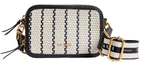 Ted Baker Rivir Woven Cross Body Bag Navy