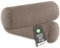 BaSaTex Bio Kissenbezüge für Nackenrolle 40x15 cm im 2er Pack - 97% GOTS-Zertifizierte Baumwolle + 3% Elasthan - Farbe: Taupe