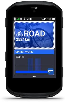 SIMPLETEK - Fahrradcomputer GPS Multiband Professional Display 2,7 WI-FI | Bluetooth-Konnektivität, ANT+, bis zu 36 Stunden Akkulaufzeit, integrierte Karten, 32 GB Speicher, IPX7