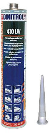 DINITROL 410 GREY BODY KIT SPOILER FIXING ADHESIVE GLUE CAR BODY REPAIR TRIM