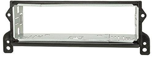 tomzz Audio 2404-057 Radioblende Metallschacht kompatibel mit BMW Mini One One D Cooper Cooper S (R50 R52 R53) 2001-2006