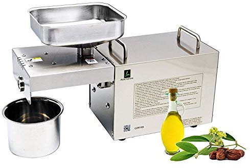 CGOLDENWALL 1500W Automatische Ölpresse Maschinenmuttern Samen Ölpresser Kalt Heißpresse Alle Edelstahl Elektrische ÖlmühleOil Extractor CE