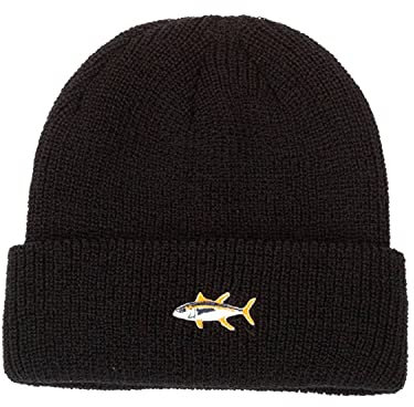 Salty Crew Herren FISHSTICKS Beanie Baskenmütze, Schwarz, Einheitsgröße