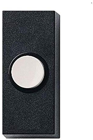 K M Electronics® Door Bell Chime Bell Push Press Button Black