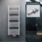 ELEGANT Heizkörper Bad 1600x600mm Weiß Badheizkörper Mittelanschluss Heizkörper Handtuchtrockner Handtuchwärmer mit Weiß Multiblock Thermostat