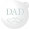 LissieLou Embosseur à biscuits « Dad with moustache » pour la fête des pères – Transparent
