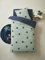 Vertbaudet Kinder Bettwäsche-Set,Dream Big Khaki/Marine Sterne 140X200 - Kissen 63X63