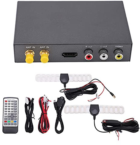 Car Digital TV Tuner Mobile TV Box Receiver MPEG‑4 H.264 High Definition Digital Signal TV Receiver Mobile TV Box Receiver Car Digital Video Broadcasting