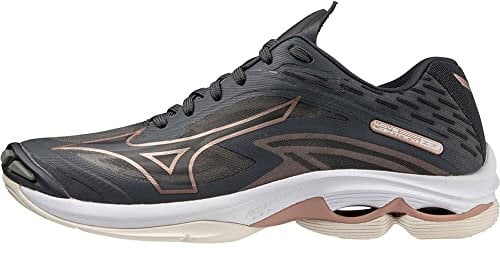 Mizuno Wave Lightning Z7, Scarpe da Pallamano Donna, Ebony Rose Quietshade, 42.5 EU