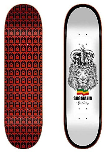 Sk8Mafia Surrey Rasta 8.0x32 Deck Chassis, Mehrfarbig (Mehrfarbig), Einheitsgröße