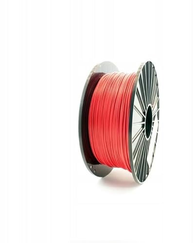 F3D® 3D Drucker ASA Filament | ø1.75mm | 1000g Spool Spule | rot | Glänzendes | Geruchslos Druckmaterialien | für FDM/FFF 3D-Drucker | Tolerantie: ±0.02mm