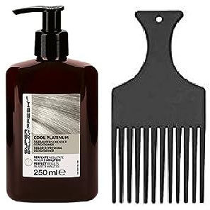 HAIR HAUS SUPER BRILLIANT FRESH 250ml + Strähnen Kamm I Cool Platinum