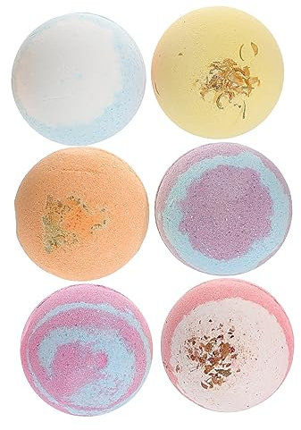 6 Pezzi Set Di Palline Da Bagno Bolle Che Fanno Le Bombe Di Palline Bagno Bombe Bagno Portatili Da Abito La Bolla in Polvere Bambino Prodotti Da Bagno