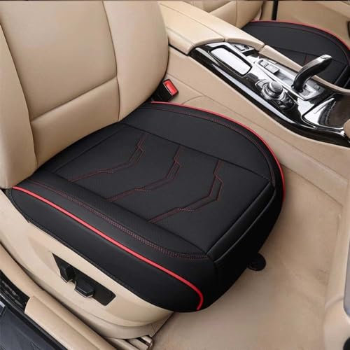 MNBVGHH Sitzkissen Auto, für Hyundai Tucson N-Line NX4 2023 2022 2021 Atmungsaktiv wasserdichte rutschfest Sitzauflagen Vorne Gegen Schwitzen Sitzkissen Auto Vordersitz,A