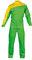 Generico Tuta intera da lavoro uomo modello Monza colore giallo/verde taglia M