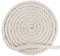 Makramee Garn Kordelband Baumwollkordel 10 mm x 10 m Seil Originalweiß Tau Seil Rope Garn Kordelband Baumwollseil Geeignet für Handlaufseil DIY wandhängende Traumfänger Hund Spielzeug Seil (10MM 10M)