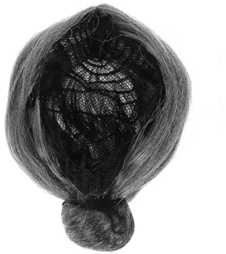 HOOTNEE Damenperücke Für Alte Dame Oma-perücke Cosplay- Für Partys Karneval Halloween Bühnen-performance- Flauschige Für Frauen Kostüm-requisite Realistisches Aussehe