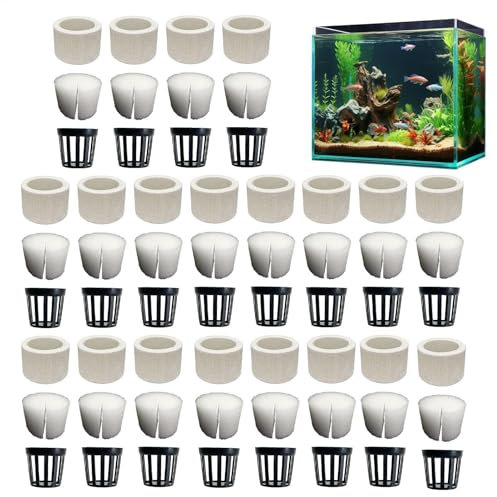 Aquarium-Pflanzen-Fix-Ring für Aquarien, fester Halter, Aquarium-Keramikhalter, Pflanzenring, Aquarium-Dekoration