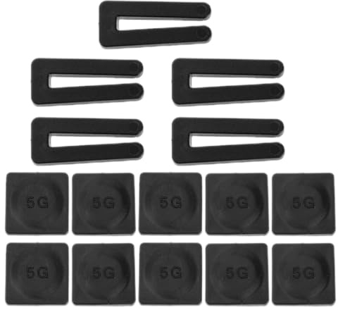 iplusmile Kit Equilibrio Ventilador Techo con Clips y Pesos Autoadhesivos 5 g – Reduce Vibraciones y Ruido para Hogar, Cocina y Oficina – para Aspas de Ventilador de Techo