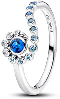 PANDORA Damenring Disney Vaiana (Moana) Ozeanwelle Silber 194641C01